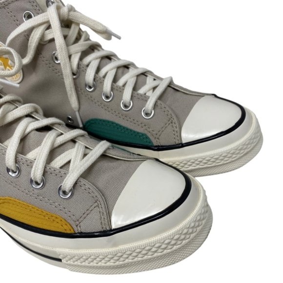 Converse Ctas 70 High Shoes Men’s Size Gray Multi Canvas Skate Sneakers A05122C - Picture 3 of 8